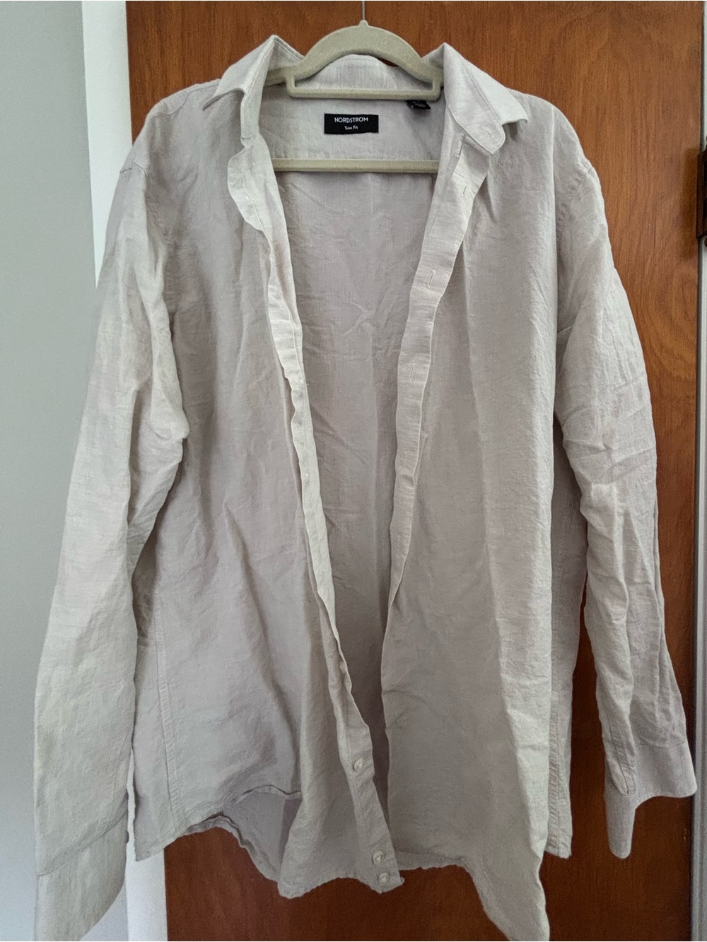 Nordstrom Men’s Lightweight Shirt in Light Taupe